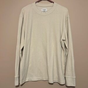 Men’s long sleeve waffle knit Goodfellow & Co shirt